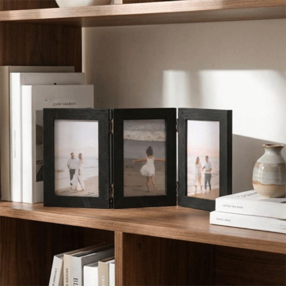 Modern Simple Desktop Picture Frame Rectangular Picture Frame Ornaments Folding Photo Frame  Gifts