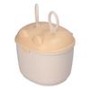 Portable Baby Milk Powder Box Bunny Ears Shaped Food Snack Storage Sealed PP Box With SpoonYellow