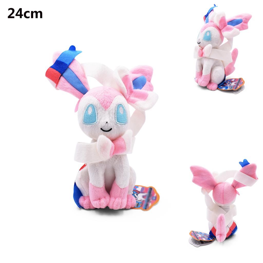 Pokémon Plush Toy Vaporeon Oddish Charmander Eevee Ditto Gengar Mimikyu Lapras Dragonite Omanyte Stuffed Doll Birthday Gift