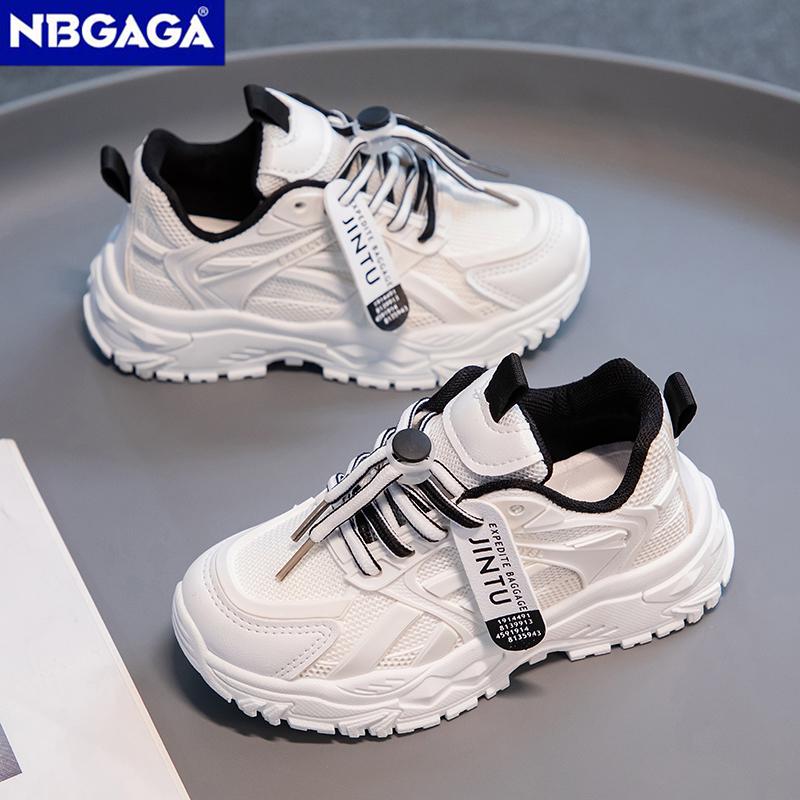 Kids Mesh Casual Shoes Korean Style Boy's Sneakers Outdoor Comfortable 5-16Years Children' Girl Walking Running Shoes Anti Slip