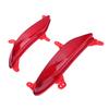 Pair of Rear Bumper Reflector Colorfast 924062W200 Red Housing Left Right Reflective Strip for Santa Fe Sport 2013 2016