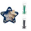 Star Embossed Biscuit Kit + 2 Green and Black Chocolate Pens