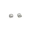Pear Teardrop Stud Earrings Mini Ear Buckle Shining Water Drop Zircon Hoop Earrings  Accessories