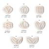 Spring Floral Clay Cutters for Earrings Jewelry Making Flower Clay Earrings Cutters  Plastic Earrings Pendant Mold Tool