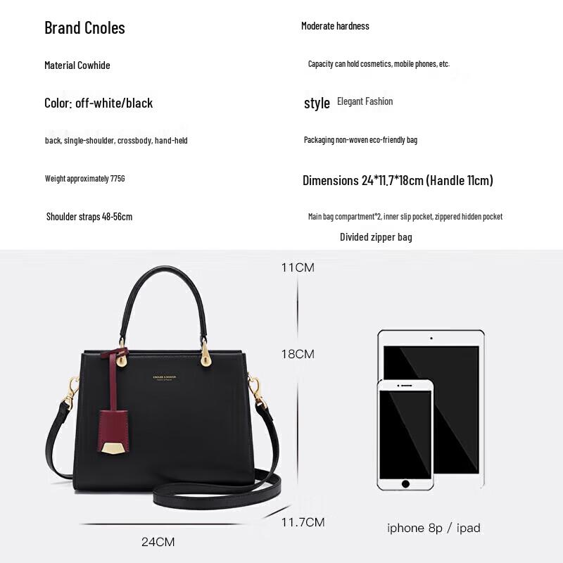 Cnoles Damen Lederhandtasche
