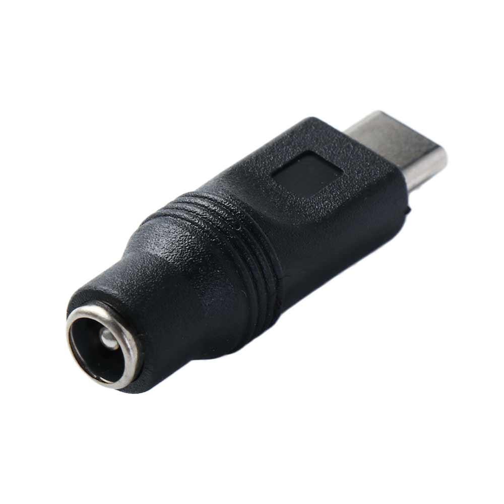 Type-C Power Adapter DC Power Plug Converter DC Power Adapter DC5.5x2.1mm To Type C Connector