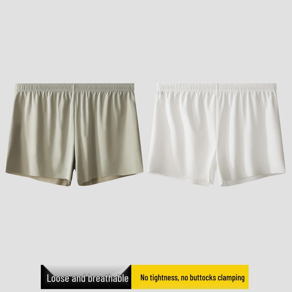 Neue Sommer Eis Seide Übergröße Herren Freizeit Satin Hose
