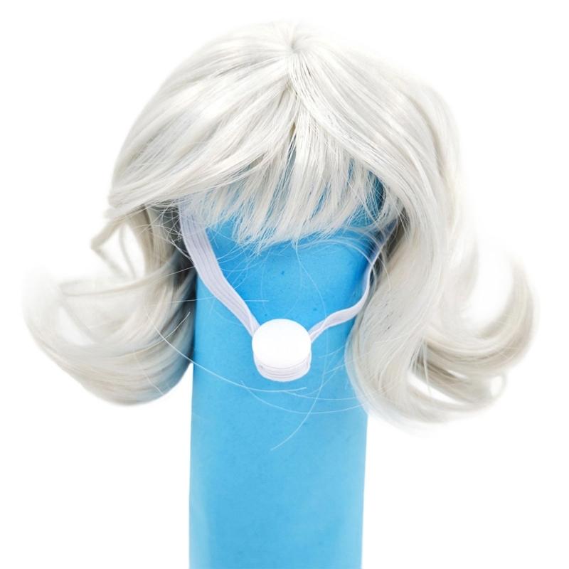 

Fun Bird Pattern Geese Hair Cover Crafted With Heat Resistant Synthetic Fiber For Party Outfits