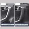 for Toyota RAV4 XA50    2024 Car door handle protective cover made of leather material for interior protection