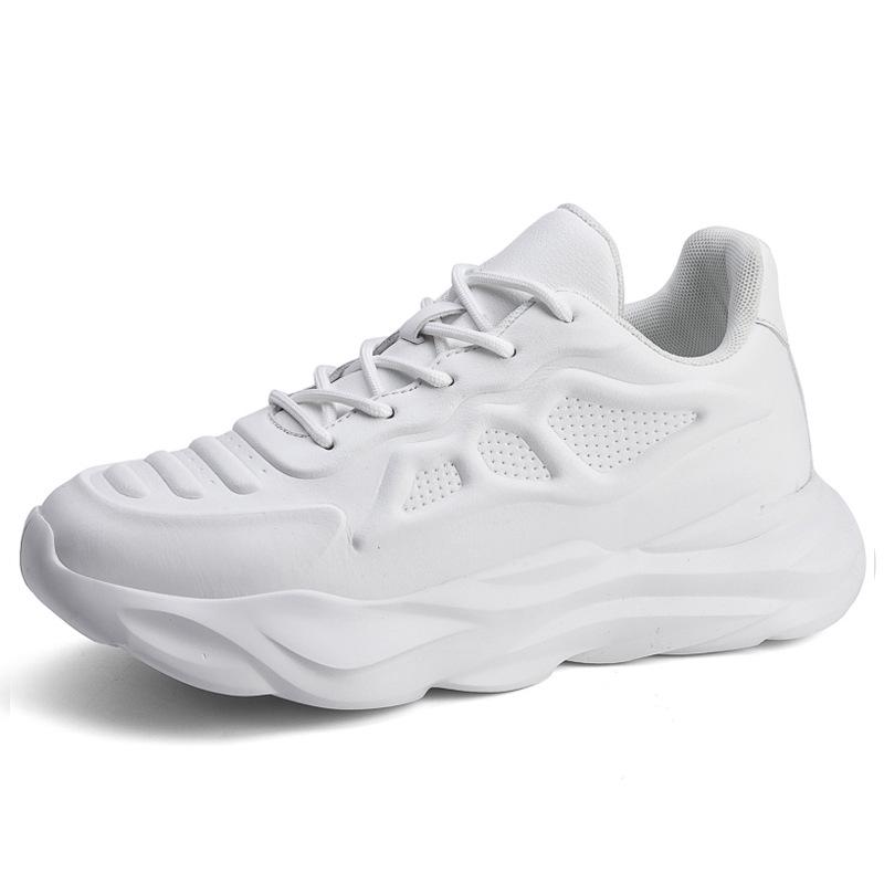 Invisible Heightening Shoes Men's 8CM Breathable Dad Shoes Thick-soled Heightening Men's Shoes 6 Casual Sports Shoes Tide