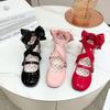 Lolita Style Mary Janes With Pu Upper And Medium Heel For Womens Daily Comfort