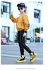 Spring & Autumn Leather Soft Sole Running Shoes for Boys - Lightweight Outdoor Sports Sneakers for Kids