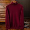 Men's High-Neck Cashmere Blend Sweater: Stylish, Comfortable, Warm, Casual Knit for Autumn & Winter