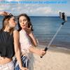White Fill Light Bluetooth Selfie Stick Tripod Telescopic Selfie Stick  Vlog Photography