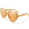 Colorful Coated Love Sunglasses Colorful Trend Party Decorative Sunglasses