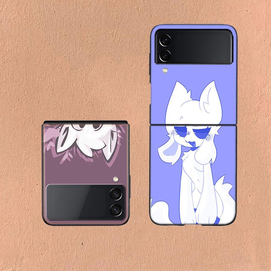 Boykisser Hülle für Samsung Z Flip7 6 Galaxy Hülle Stoßfest Z Flip5 Z Flip3 4 5G Hartschalenhülle Telefon TPU PC Harte Hülle