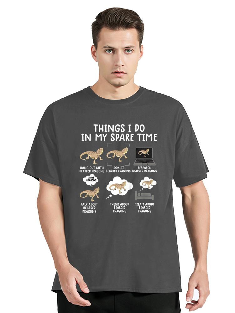 Funny Bearded Dragon T Shirt Graphic Cotton Tshirt Streetwear Short Sleeve Birthday Gifts Summer Style T-shirtunisex Clothing