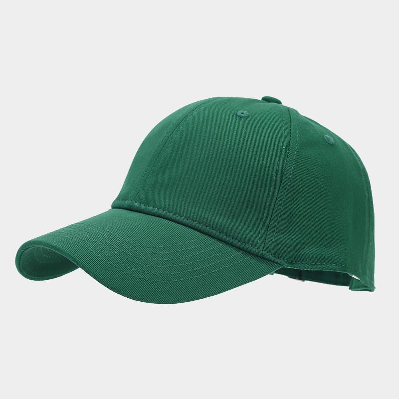 Cotton Baseball Cap For Men Women With Adjustable Fit For Street Style And Sun Protection