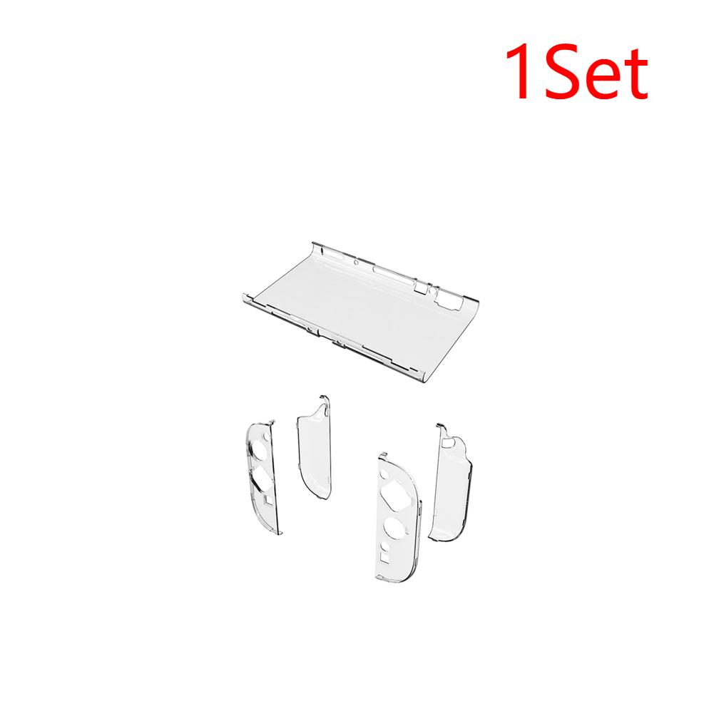 

Прозрачный жесткий чехол из ПК для Switch 2 Раздельный защитный чехол-накладка Противоцарапный прозрачный чехол-скин Ударопрочный кристальный защитный чехол