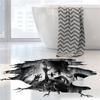 2pcs Pvc 3d Halloween Wall Stickers Scary Hand Decals Wall Posters Mural For Living Room Decor