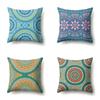 Retro Nostalgic Bohemian Ethnic Style Polyester Pillowcase Car Decoration Home Printed Pillowcase
