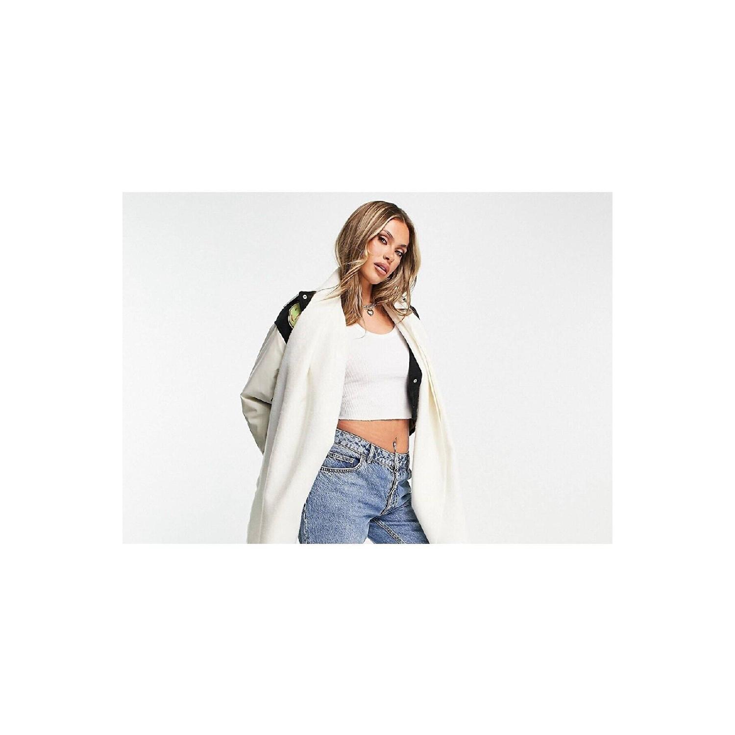

Unisex Plain White Thick Scarf
