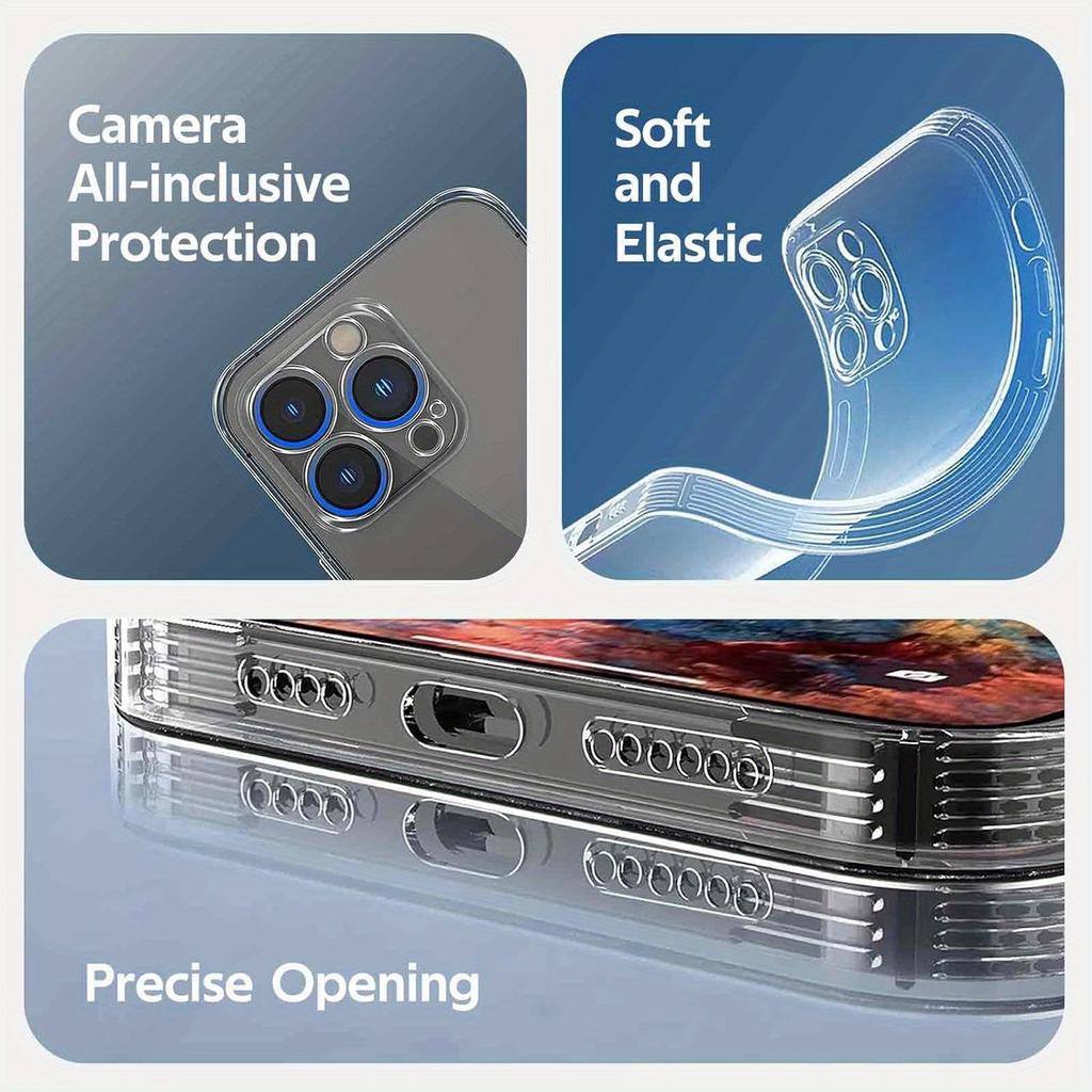 For iPhone 16 16e 15 14 13 12 11 Pro Max Mini SE   XS XR 6 6s 7 8 Plus DIY Po  Soft Case TPU back cover