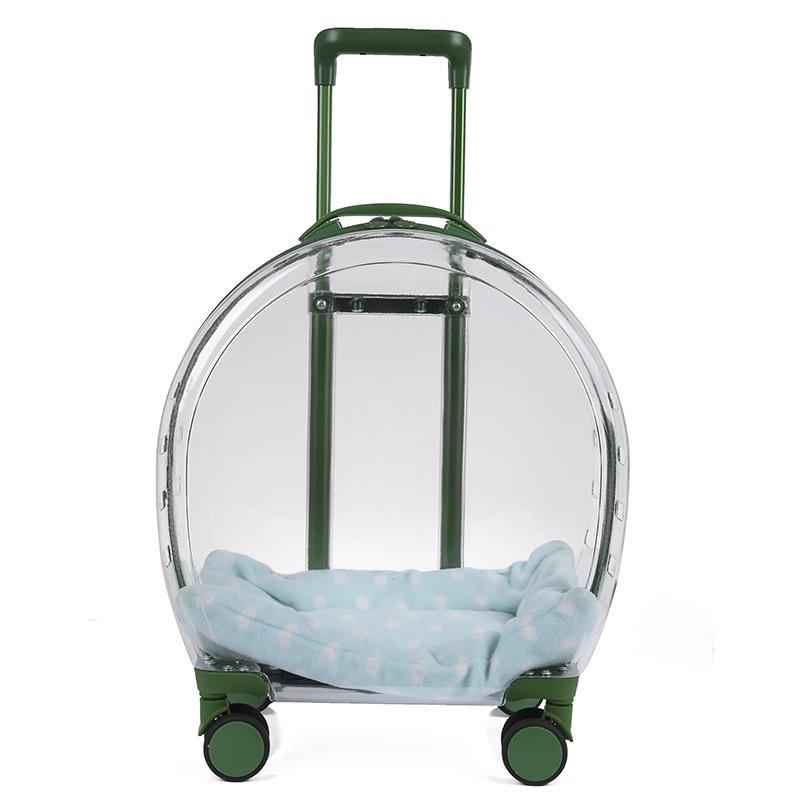 Portable Transparent Pet Carrier: Multi-Purpose Large Capacity Travel Bag for Cats