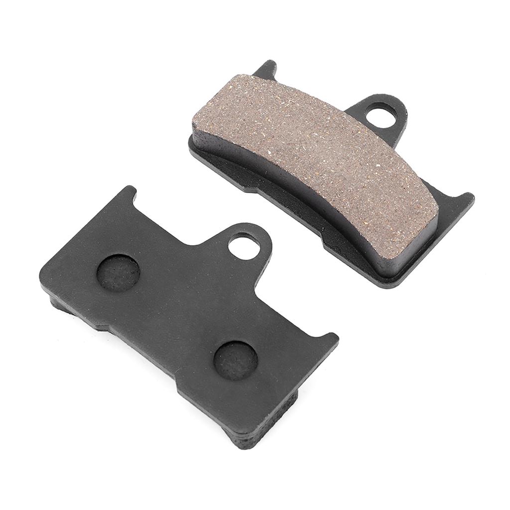 6pcs Front and Rr Brake Pads for Grizzly 660 4x4 YFM660F 02-08, Made of High Quality Iron, Outstanding Stopping Power and Durability