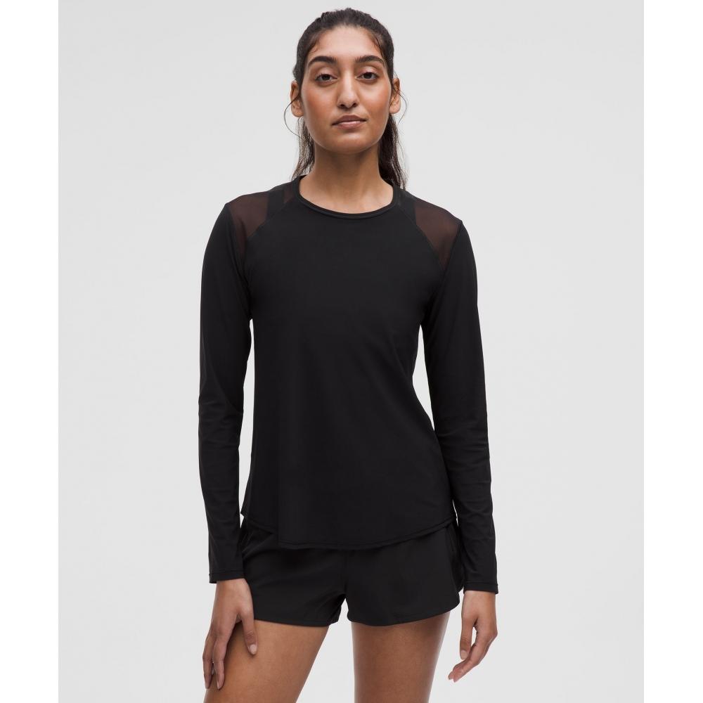 

Lululemon Sculpt Long Sleeve Shirt Black 8