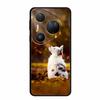 Cover For Huawei Pura 80 Pro Plus Silicone TPU Phone Case for Pura80 pro+ 80 Ultra Para Black Back Soft Protector Cartoon Capa