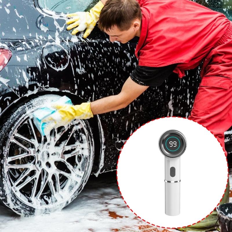 Cordless Rotating Cleaning Brush Waterproof 120Min Runtime 1200mAh Battery 4 Multifunctional Brush Heads