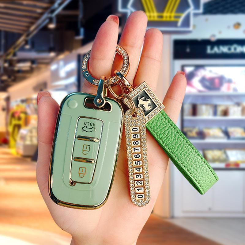 Hyundai Ix35, Sonata 8, Elantra & Kia Sportage, K5/K3/K2 Key Case - Car Remote Shell Cover