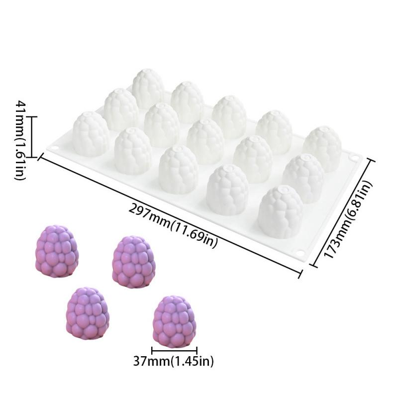 Mango Silicone Cake Mold for Fruit Mousse Homemade Dessert Pastry Bakeware  for Birthday Party