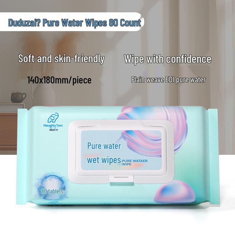 80-Count Large Pack Baby Hand & Mouth Cleaning Wipes - Special for Kids