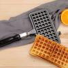 Cast Aluminum Waffle Baking Pan Rectangle Toast Frying Pan Professional Sandwich Maker  Stove Top