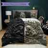 Gorgeous B&W Pattern Bedding uilt Set uilt Cover Pillowcase Home Decoration Birthday Gift (1 * duvet cover + 2 * pillowcase  without core)40