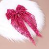 Sequins Design Bowknot Hairpins Handmade Bowknot Hair Accessories  For Women Girls