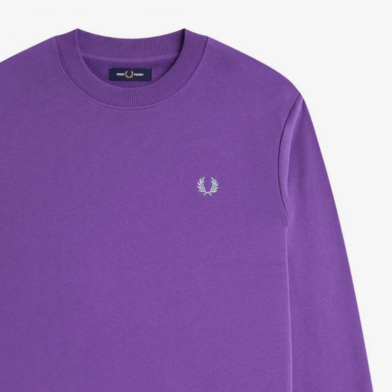 Fred Perry [podstawowy] Bluza z okrągłym dekoltem   Emersist Afpm2437535 W95