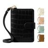 Cute Passport Passport and Wallet In PU Leather Multifunctional Storage Bag for Business Credit Airline SIM and and Hangable for International