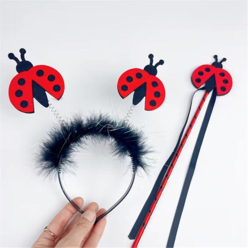 Animals Pattern Headbands Set Comfortable Soft Headbands Multi Color Hairpiece for Stylish Ladies