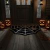 Water-absorbent Halloween Unwelcome Bat Doormat Faux Cashmere Halloween Decorative Carpet  Kitchen