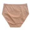 6pcs Cotton Women Panties Lady Plus Size Underwear High Waist Briefs Breathable Solid Color Female Lingerie Shorts