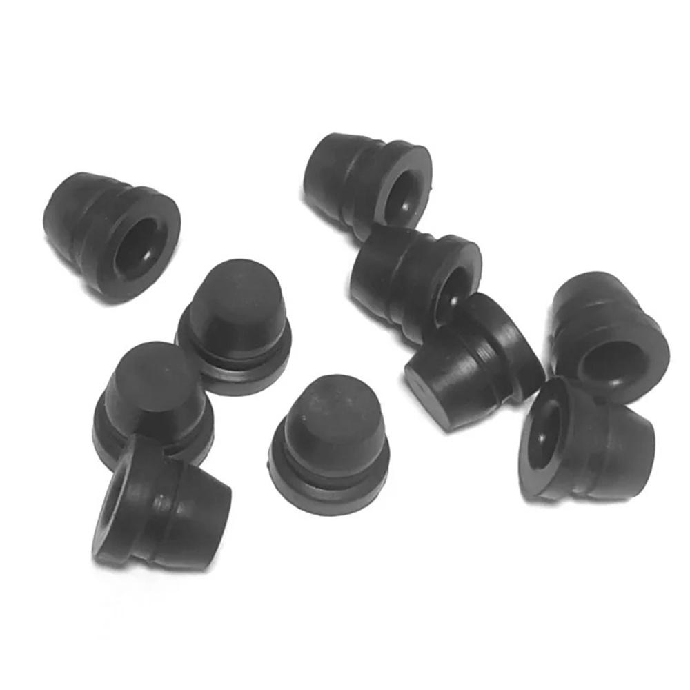 10Pcs Rubber Motorcycle Disc Brake Pump Caliper Screw Cap Waterproof Dust Cover