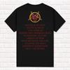 2025 Slayer Black T-Shirt South of Heaven 1988 Thrash Metal Heavy Metal T Shirt Tees Tops Unisex Cotton Short Sleeve High Street