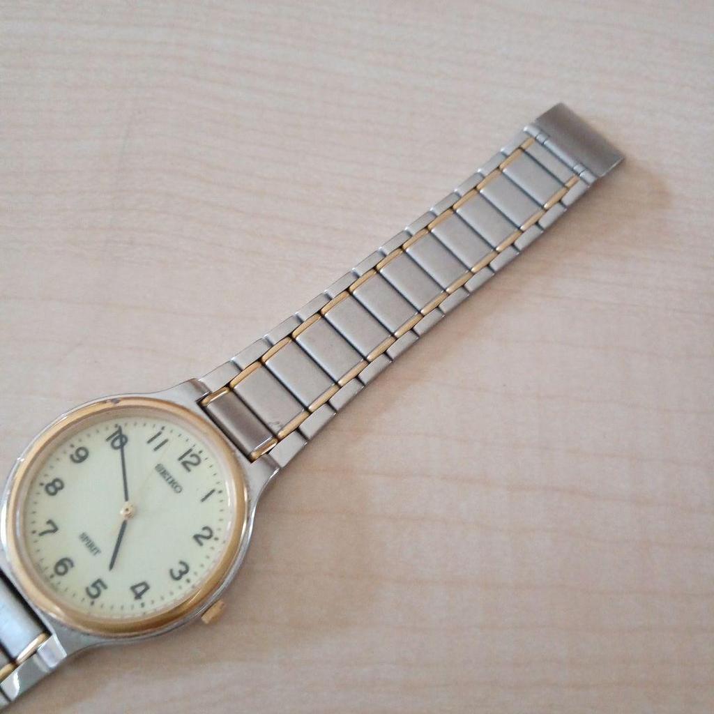 [USED] SEIKO Analog Watch Silver/Gold