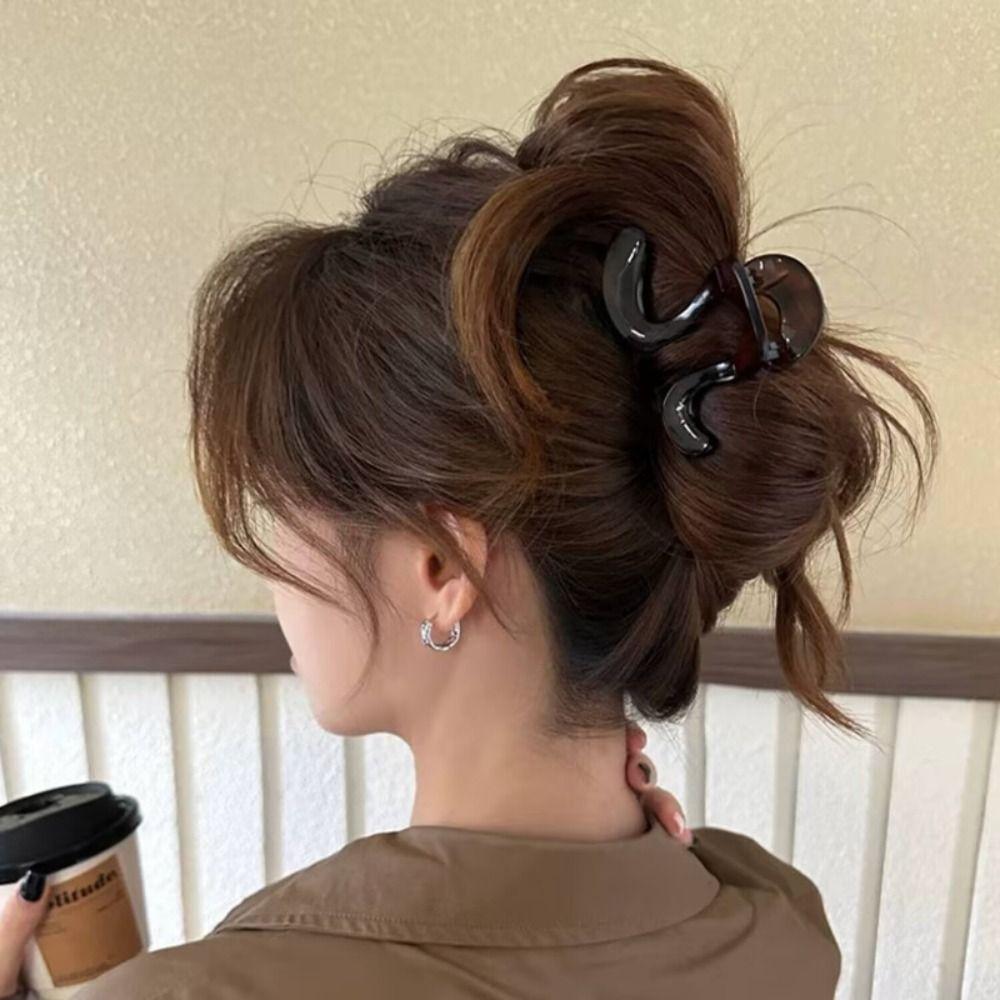 Premium Hair Catch Clip Irregular Hairpin Simple Back Head Hair Accessories  Daily