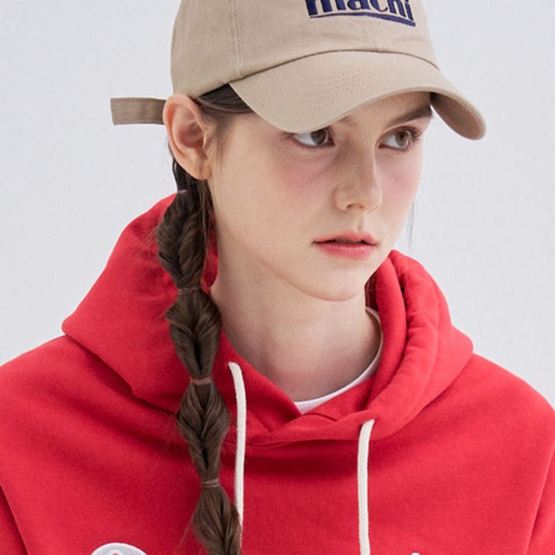 Macni SIGNATURE LOGO BALL CAP_BEIGE