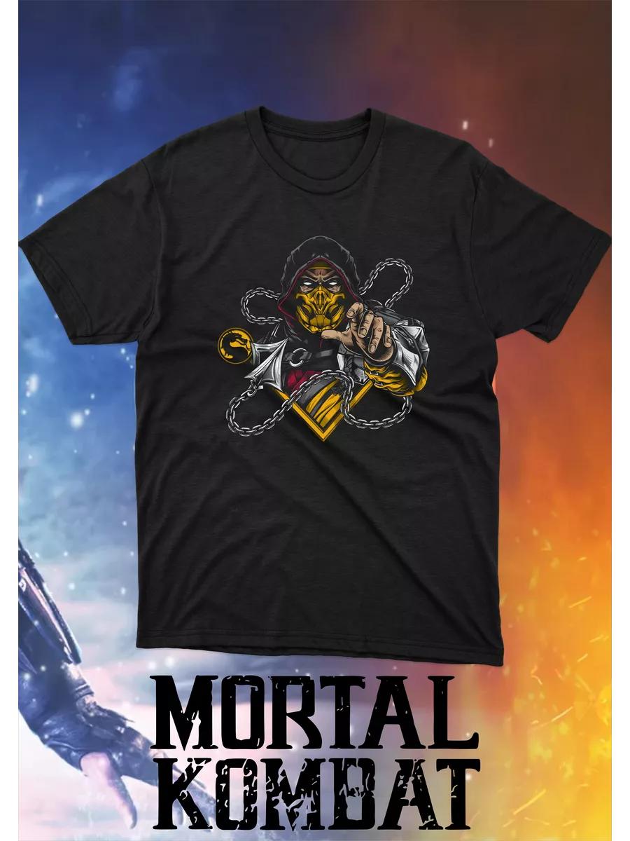 T-shirt with Mortal Kombat print L