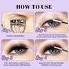 Dense Single Cluster D Song False Eyelashes Set 8-16Mmdiy Segmented Colored Multi-Haired Eyelashes